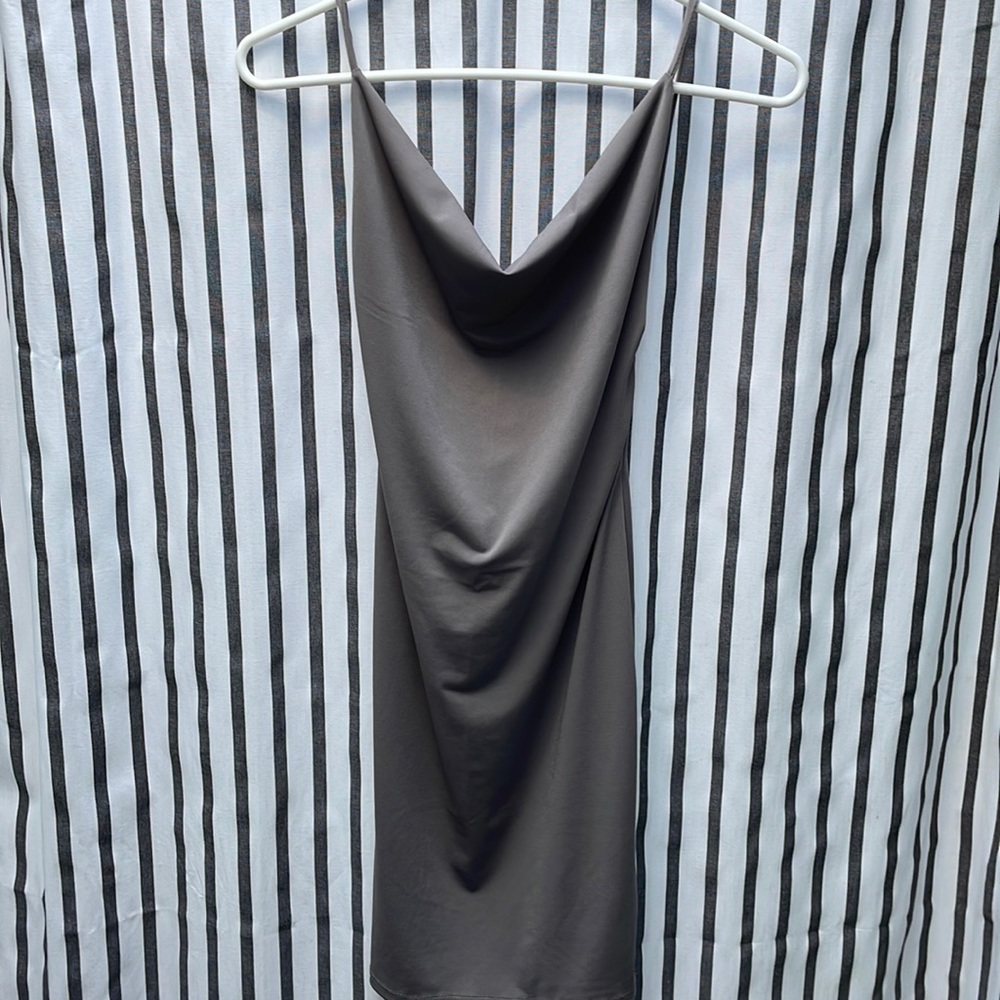 Body con dress, gray color , never worn